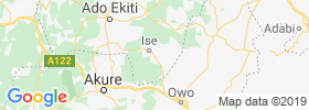 Emure Ekiti map